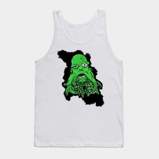 Octopus green Tank Top